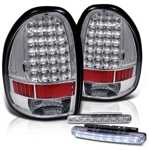 Tail Lights Spyder Auto ALT-ON-DC96-LED-C+CBL-DRL-8LED-C