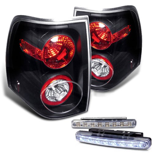 Bulbs RXMOTOR ALT-YD-FE03-BK+CBL-DRL-8LED-C