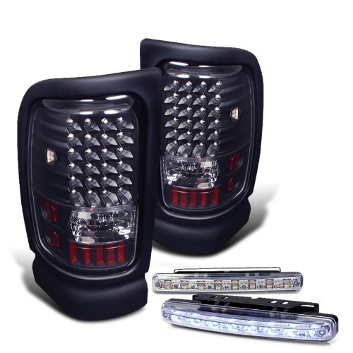 Tail Lights RXMOTOR ALT-ON-DRAM94-LED-BK+CBL-DRL-8LED-C