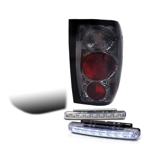 Tail Lights RXMOTOR ALT-YD-FS07-LED-BK+CBL-DRL-8LED-C