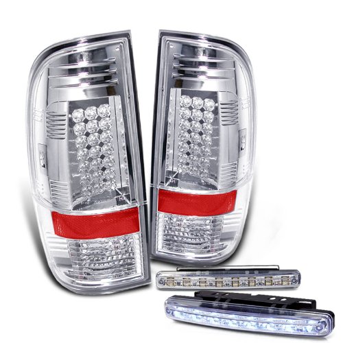 Tail Lights RXMOTOR ALT-YD-FS07-LED-C+CBL-DRL-8LED-C