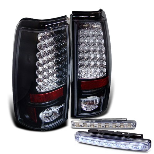 Tail Lights RXMOTOR ALT-YD-CS03-LED-BK+CBL-DRL-8LED-C