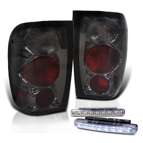 Tail Lights RXMOTOR ALT-YD-FR98-SM+CBL-DRL-8LED-C