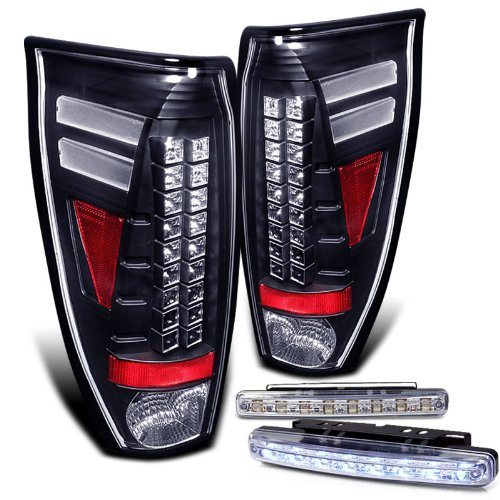 Tail Lights RXMOTOR ALT-YD-CAV02-LED-BK+CBL-DRL-8LED-C