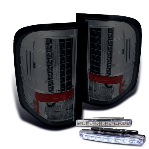 Tail Lights RXMOTOR ALT-YD-CS2010-LED-SM+CBL-DRL-8LED-C