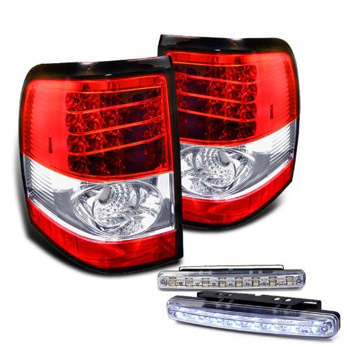 Tail Lights RXMOTOR ALT-YD-FEXP02-LED-RC+CBL-DRL-8LED-C