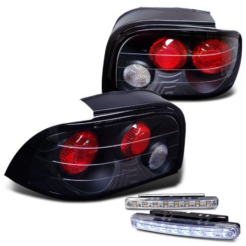 Tail Lights RXMOTOR ALT-YD-FM94-BK+CBL-DRL-8LED-C