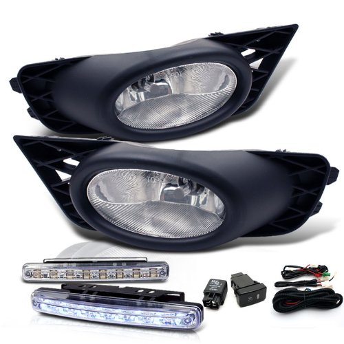 Bulbs RXMOTOR FL-CL-HC09-4D-C+CBL-DRL-8LED-C