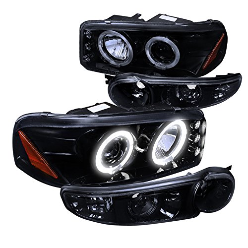 Headlight Assemblies Spec-D Tuning 2LBLHP-DEN00G-TM