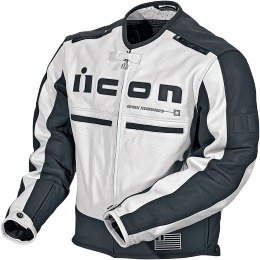 Jackets & Vests ICON Motorhead Jacket White/Black