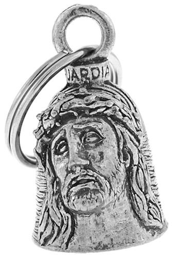 GB-Jesus Christ Bike Bells Guardian Bells Jesus Christ Guardian Biker Bell