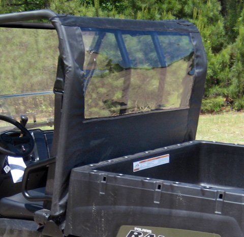 Seizmik Full Size Ranger and Bobcat UTV Dust Panel 04017 Windshields Seizmik 04017