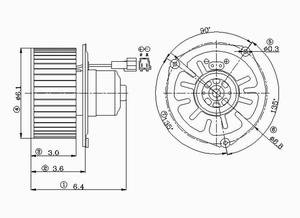 Blower Global Parts Distributors 700102