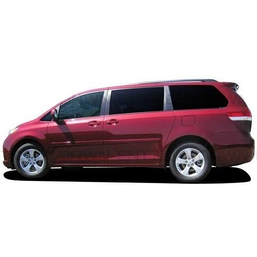 2011-2013 Toyota Sienna Body Side Moldings (Cypress Mica 6T7) Side Dawn FE2-SIENNA-6T7-Dawn