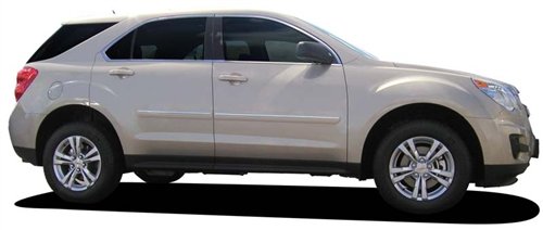 2010-2013 Chevrolet Equinox Body Side Moldings (Graystone Metallic 16/WA213M) with Chrome Insert Side Bodysidemoldings CF2-EQUINOX-16/WA213M-Dawn