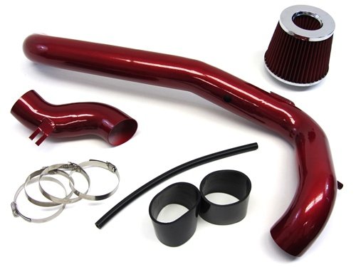 98-02 Chevy Cavalier 2.2L Red Cold Air Intake Kit + Red Filter / Black Hose 99 00 01 Air Intake Generic SSAG-85-2447R1