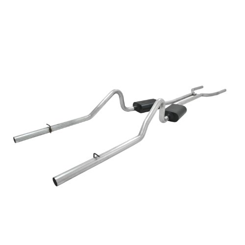 Flowmaster 817390 American Thunder 409S Dual Rear Exit Moderate/Aggressive Sound Header-Back Exhaust System Exhaust & Emissions Flowmaster 817390