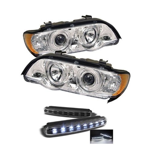 Headlight Assemblies Carpart4u PRO-YD-BMWX598-HL-C+8LED-BK