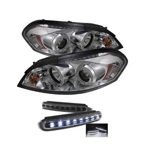 Headlight Assemblies Carpart4u PRO-YD-CHIP06-HL-C+8LED-BK