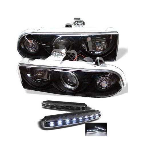 Headlight Assemblies Carpart4u PRO-YD-CS1098-BK+8LED-BK