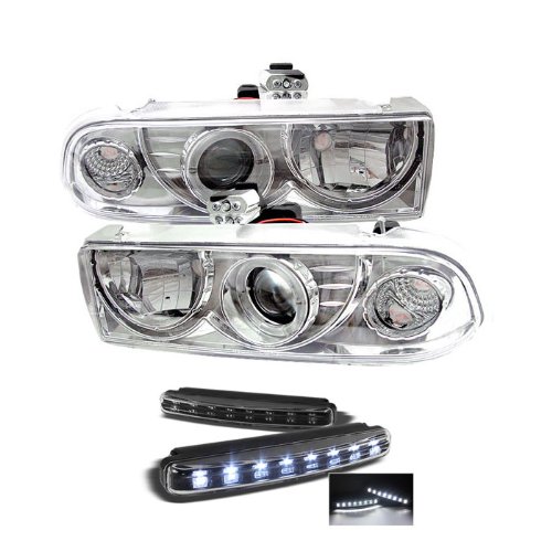 Headlight Assemblies Carpart4u PRO-YD-CS1098-C+8LED-BK