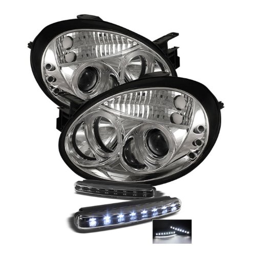 Headlight Assemblies Carpart4u PRO-YD-DN03-HL-C+8LED-BK