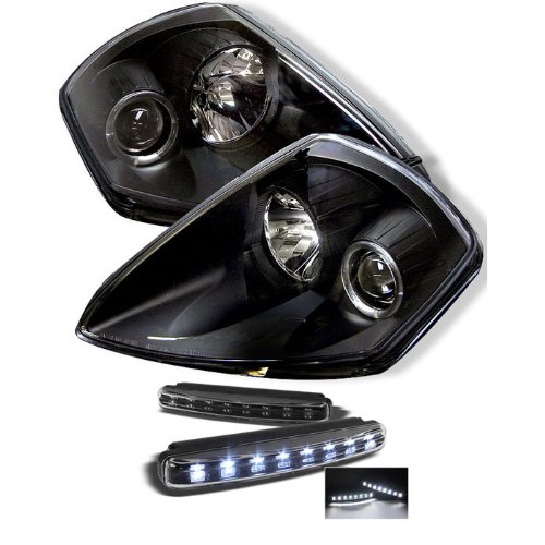 Headlight Assemblies Carpart4u PRO-YD-ME00-HL-BK+8LED-BK