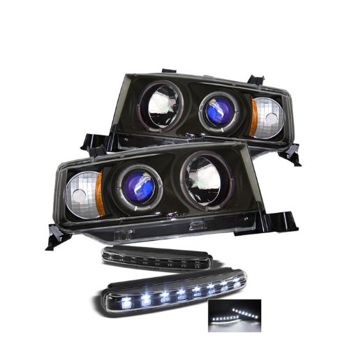 Headlight Assemblies Carpart4u PRO-YD-TSXB03-HL-BK+8LED-BK