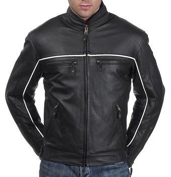 Jackets & Vests Billys Biker Gear MJ780-BK-52