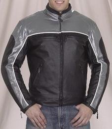 Jackets & Vests Billys Biker Gear MJ780-SLV2-56