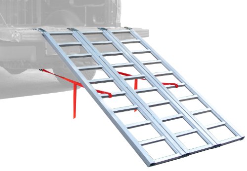 Maxxtow Towing Products 70144 69 x 45 Aluminum Tri-Fold Ramp - 1500 lbs. Capacity Ramps Maxxtow Towing Products 70144