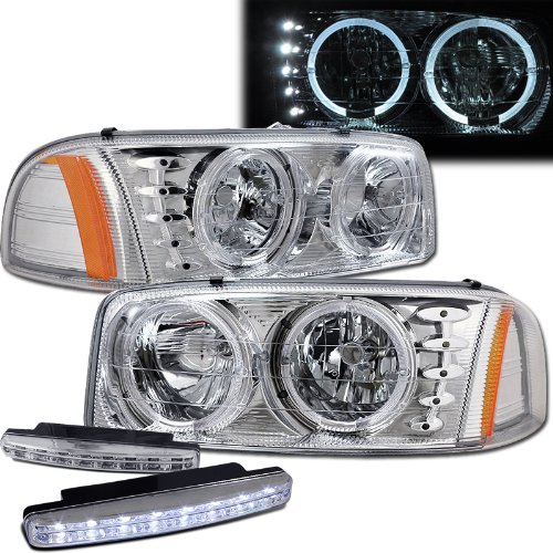 Headlight Bulbs RXMOTOR 02-AZ-CD00-C-A+CBL-DRL-8LED-C