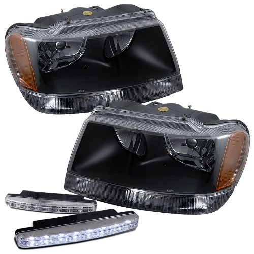 Headlight Bulbs RXMOTOR 02-AZ-JGC02-B-A+CBL-DRL-8LED-C