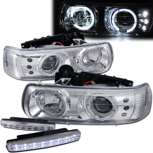 Headlight Bulbs RXMOTOR 02-AZ-CL99-PCC-R-G2+CBL-DRL-8LED-C