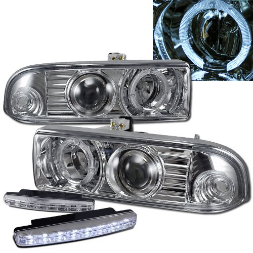 Headlight Bulbs RXMOTOR 02-AZ-CS98-PCC-RIM+CBL-DRL-8LED-C