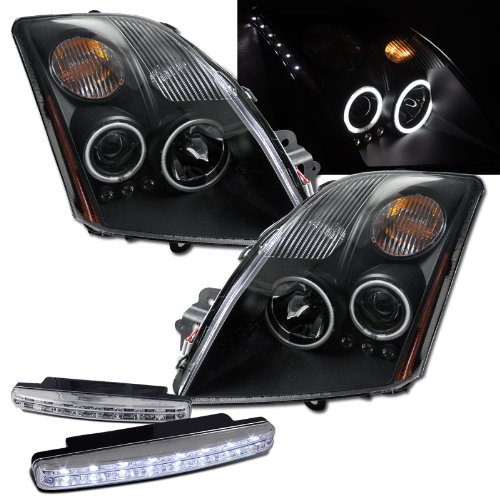 Headlight Bulbs RXMOTOR 02-AZ-NS07-PBC-RFN-A+CBL-DRL-8LED-C