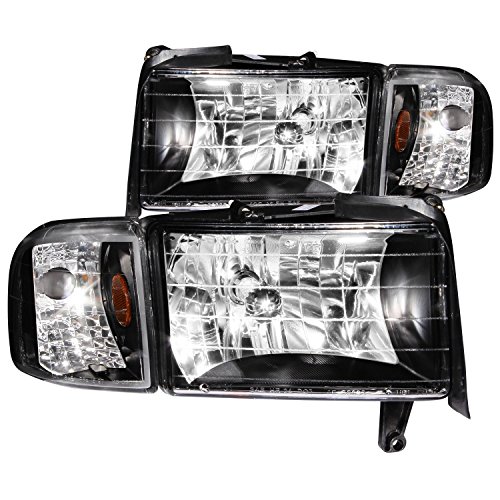 Headlight Assemblies RXMOTOR 02-AZ-DR94-SET-B-A+CBL-DRL-8LED-C