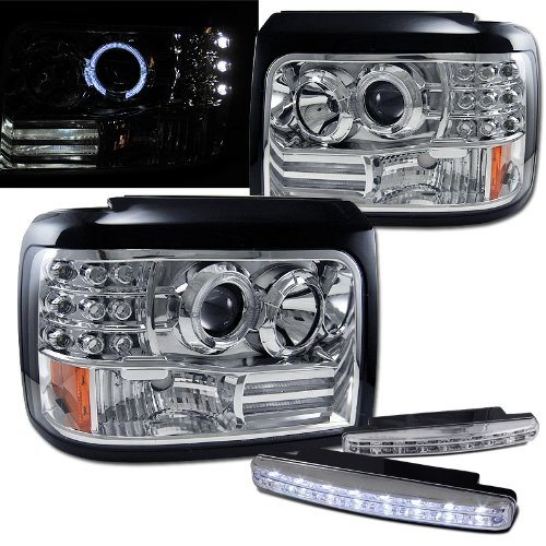 Headlight Bulbs RXMOTOR 02-AZ-FF92-PCC-R-A+CBL-DRL-8LED-C