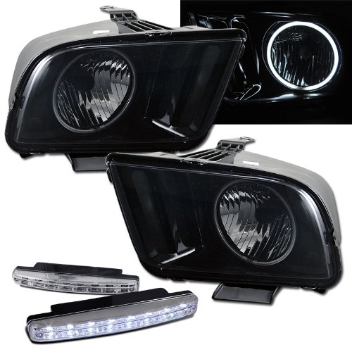 Headlight Bulbs RXMOTOR 02-AZ-FM05-SM-RIM+CBL-DRL-8LED-C