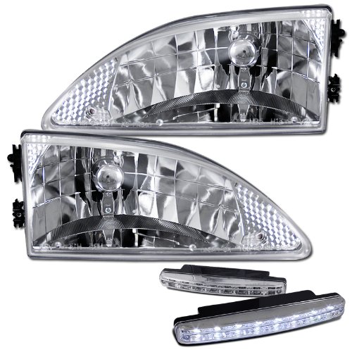 Headlight Bulbs RXMOTOR 02-AZ-FM94-C+CBL-DRL-8LED-C