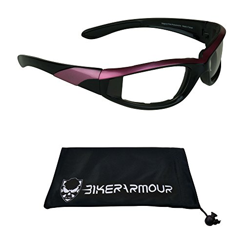 Goggles Bikershades Magnum clear pink