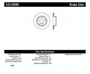 Rotors StopTech 125.34080