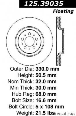 Rotors Centric 125.39035