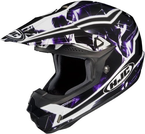 2013 HJC CL-X6 Hydron Women's Motocross Helmets - Purple - Large Helmets HJC Helmets 57-2796