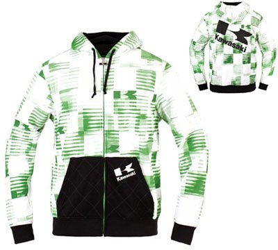 Active Hoodies Kawasaki K001-1018-WH