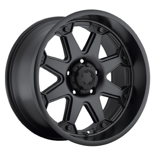 Ultra Bolt 17 Black Wheel / Rim 5x5 with a 10mm Offset and a 78 Hub Bore. Partnumber 198-7873B Car Ultra 198-7873B