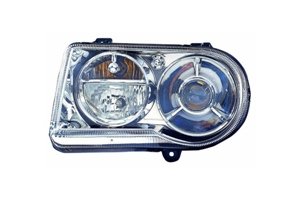 Chrysler 300 11 / 1 / 08-10 Headlight Assembly Halogen 5.7L Engine with Delay OptionRH Headlight Assemblies Depo 333-1176R-ASN