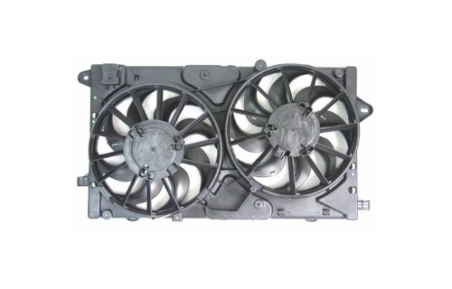 Buick LaCrosse 10 / Allure 10 / Regal 2.4L 10-3 / 22 / 10 Radiator A/C Fan Assembly Radiator Fan Motors Depo 336-55012-000