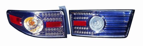 Honda Accord Sedan 03-05 Tail Light O&I LED G.M Tail Light Assemblies Depo 317-1963FXAS7