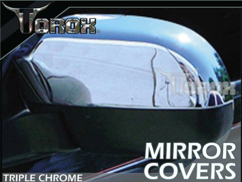 1994-2003 GMC Sonoma Chrome Mirror Covers - Half Coverage Mirrors Elite Spoilers MC0768-G